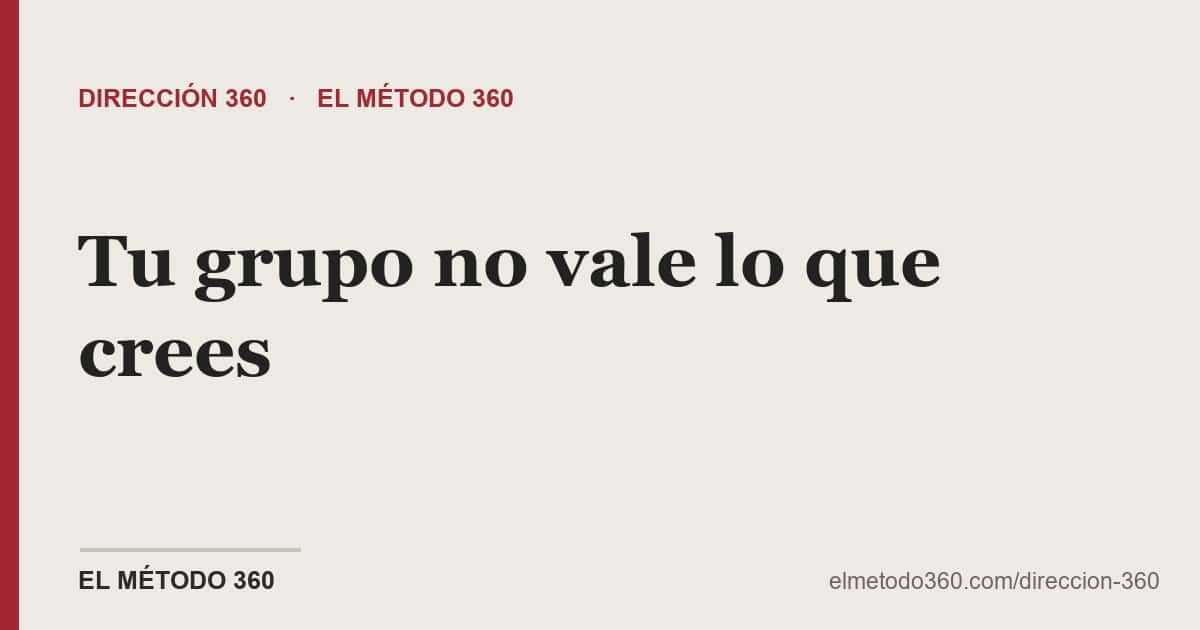 Cuánto vale realmente un grupo de restaurantes